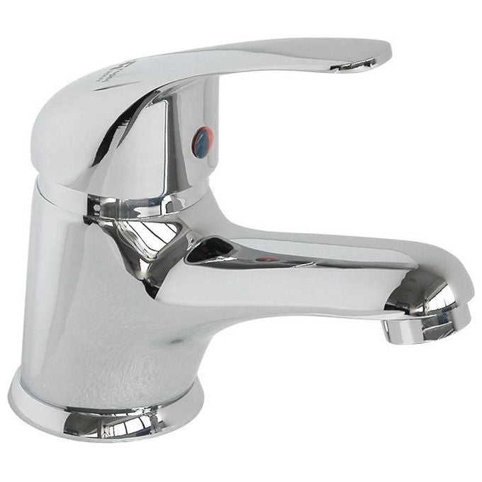Hans Lebel 03747014C01 Rex Miscelatore Monocomando Lavabo scarico 1 1-4'' flessibili tricolore 3-8'' colore Cromato