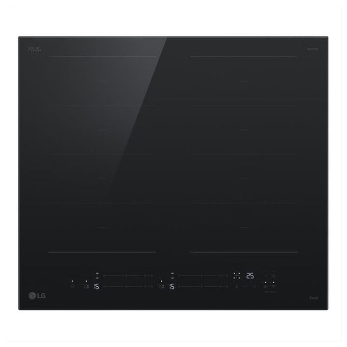 LG CCI7Z2438BA Piano cottura induzione 60 cm 4 zone 2 Flex 7,4 kW 15 livelli Boost Wi-Fi Touch colore Nero