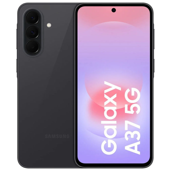 Samsung Galaxy A37 5G Smartphone Doppia SIM 6,7'' Super AMOLED 8 GB 256 GB Tripla Fotocamera 50 MP 5000 mAh colore Antracite