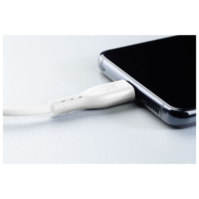 Cellularline USBDATA06MFIIPHW Power Cable Cavo USB A Lightning 0,6 m Ricarica Rapida 12W Certificato MFi colore Bianco