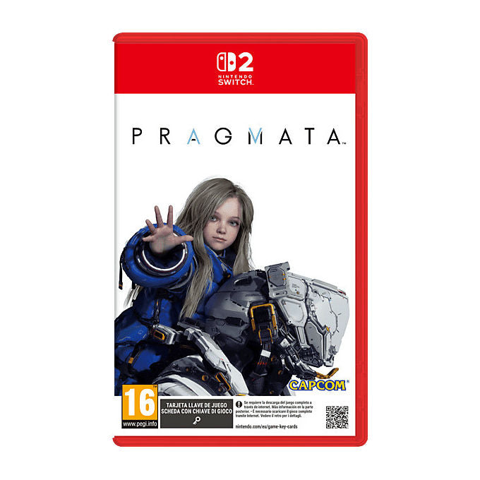 Capcom Pragmata Videogioco Nintendo Switch 2 Edizione Standard Scheda Chiave di Gioco PEGI 16+