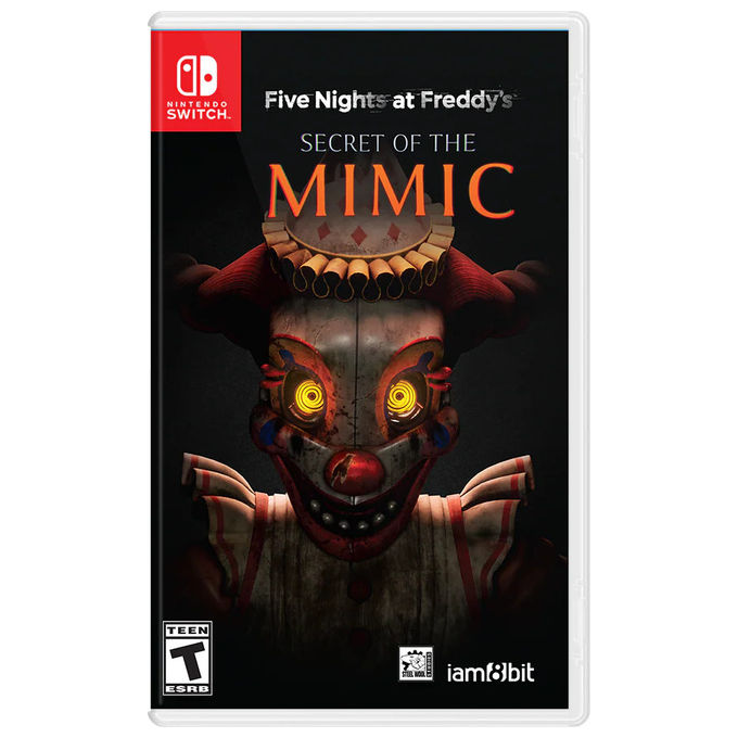 Iam8bit Five Nights at Freddy's Secret of the Mimic Videogioco Nintendo Switch Horror Edizione Fisica con Poster e Colonna Sonora Digitale PEGI 12