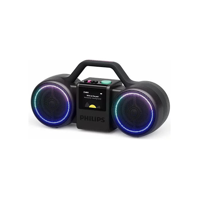 Philips TAMS60B-00 The Roller Altoparlante Bluetooth Portatile 120W IP67 Bluetooth 6.0 Batteria 24h Auracast USB-C colore Nero