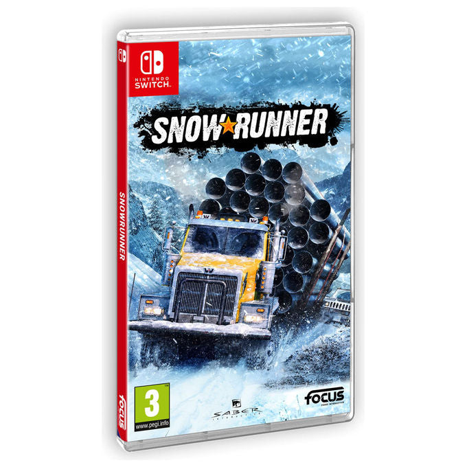 Plaion SnowRunner Videogioco Nintendo Switch 2 Key Card Simulazione Guida Co-op 4 Giocatori PEGI 3