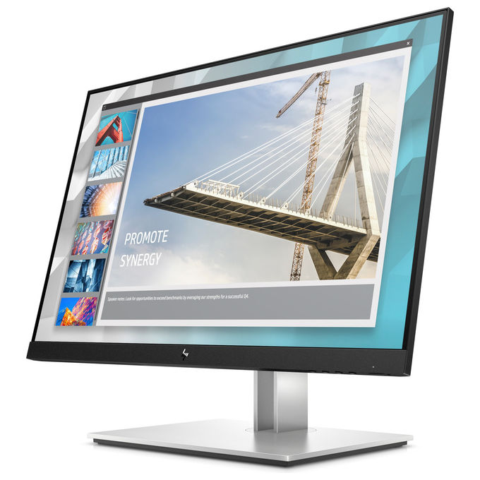 HP E24I G4 E-Series Monitor PC 24'' IPS WUXGA 1920x1200 60Hz 5ms Hub USB 3.2 HDMI DisplayPort VGA colore Nero