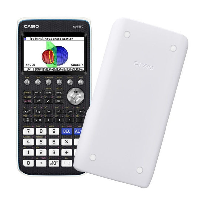 Casio FX-CG50 Calcolatrice Grafica Display Natural V.P.A.M. 65000 colori Grafici 3D Python USB colore Nero