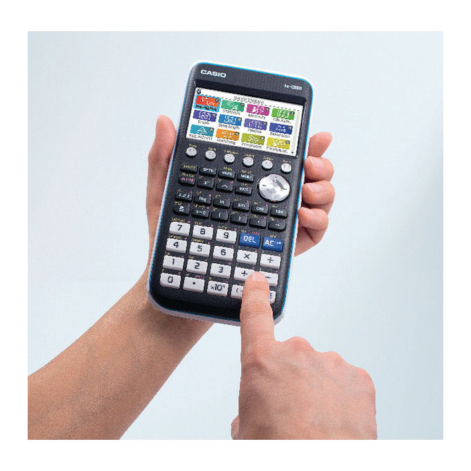 Casio FX-CG50 Calcolatrice Grafica Display Natural V.P.A.M. 65000 colori Grafici 3D Python USB colore Nero