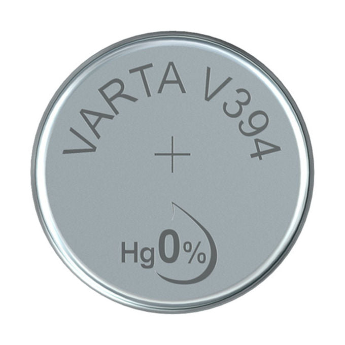 Varta V394 Batteria a Bottone Ossido d'Argento 1,55V 58mAh SR45 colore Argento