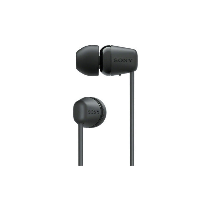 Sony WI-C100 Auricolari Wireless In-ear Bluetooth 5.0 25h Autonomia IPX4 colore Nero