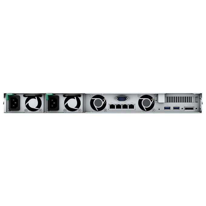 Synology RS822RP+ RackStation NAS Server Rack 1U AMD Ryzen V1500B 2,2 GHz 4 Bay 2 GB DDR4 4 porte LAN Alimentatore Ridondante colore Grigio