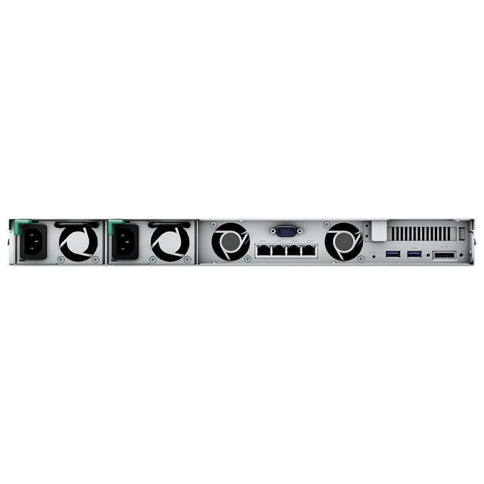 Synology RS822RP+ RackStation NAS Server Rack 1U AMD Ryzen V1500B 2,2 GHz 4 Bay 2 GB DDR4 4 porte LAN Alimentatore Ridondante colore Grigio