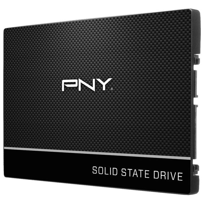 PNY SSD7CS900-250-RB CS900 SSD Interno 2.5'' 250GB SATA III 3D TLC Lettura 535 MB-s Scrittura 500 MB-s