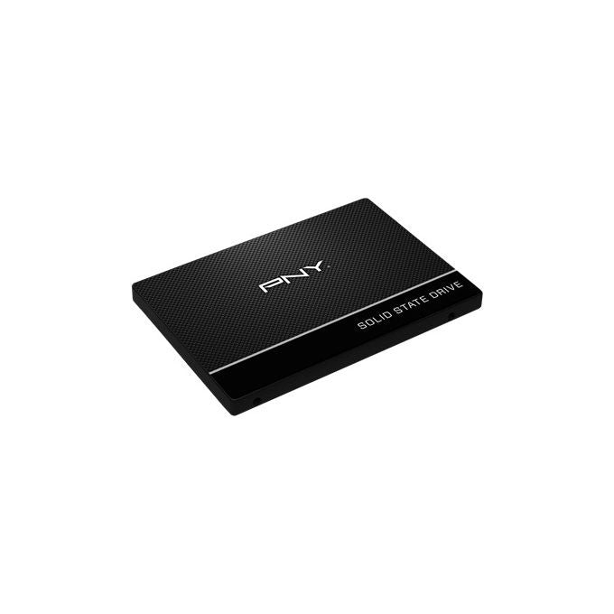 PNY SSD7CS900-250-RB CS900 SSD Interno 2.5'' 250GB SATA III 3D TLC Lettura 535 MB-s Scrittura 500 MB-s