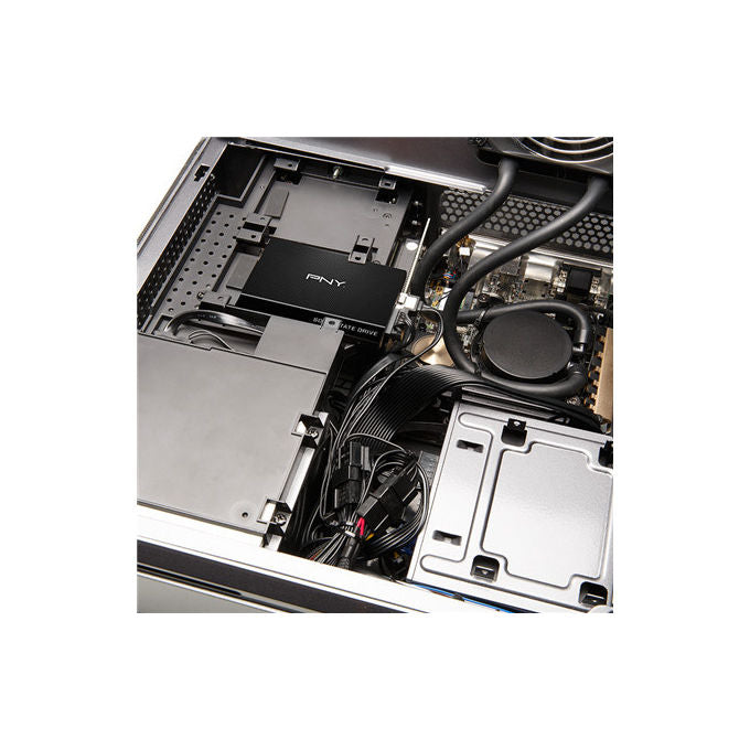 PNY SSD7CS900-250-RB CS900 SSD Interno 2.5'' 250GB SATA III 3D TLC Lettura 535 MB-s Scrittura 500 MB-s