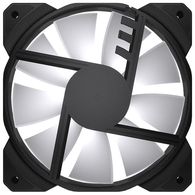 Cougar CGR-CF-MHP12HB3-RGB MHP 120 Kit 3 Ventole ARGB PWM 120mm 2000 rpm 143,53 m³-h HDB colore Nero