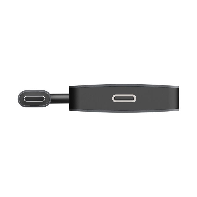 Sitecom CN-5010 Hub USB-C 4 Porte 2x USB-A 2x USB-C 5 Gbps Plug and Play colore Grigio