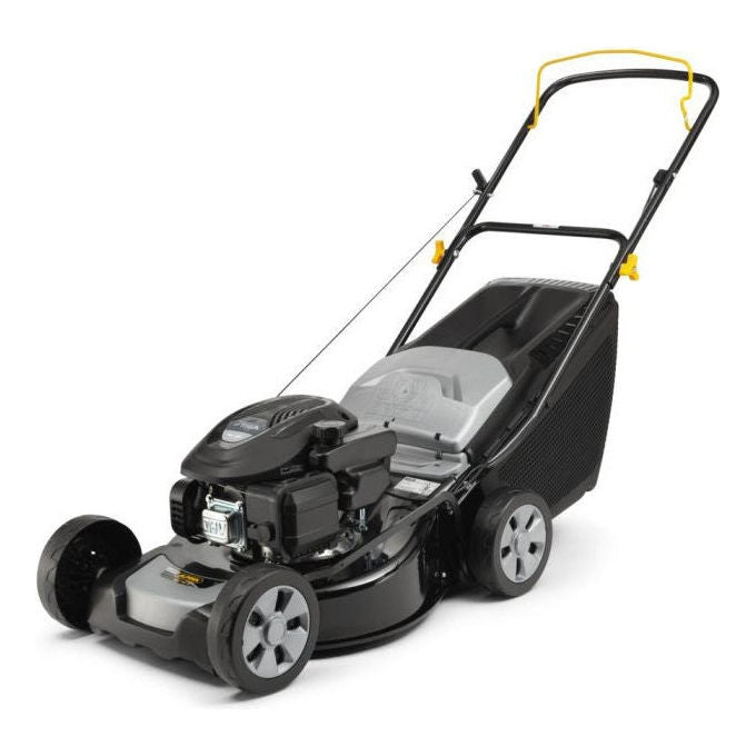Alpina AL4 46 A Rasaerba a Scoppio a Spinta 46 cm 123 cm³ 1900 W sacco 60 L superficie 1200 m² colore Nero Grigio Giallo