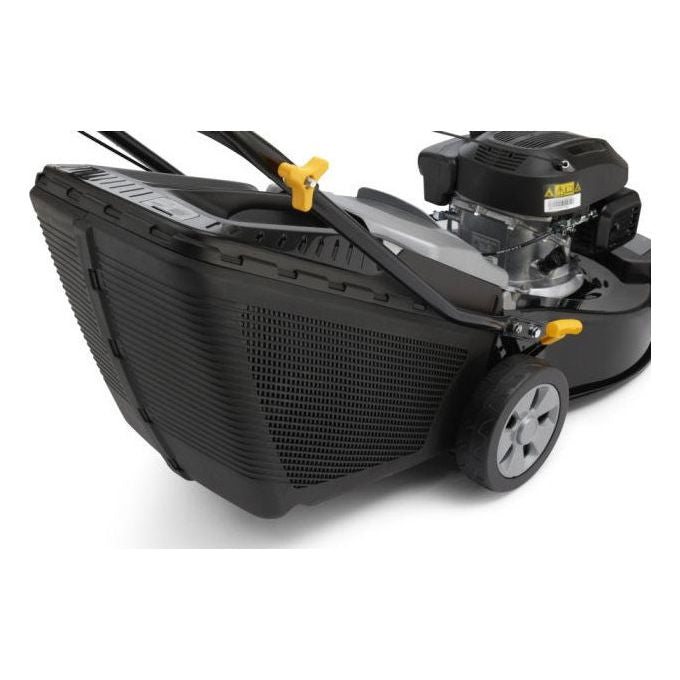 Alpina AL4 46 A Rasaerba a Scoppio a Spinta 46 cm 123 cm³ 1900 W sacco 60 L superficie 1200 m² colore Nero Grigio Giallo