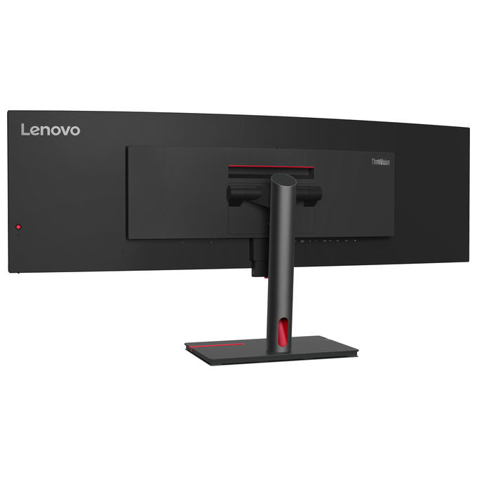 Lenovo 63DBRAT1EU ThinkVision P49w-30 Monitor PC 49'' Dual WQHD 5120x1440 IPS Curvo 32:9 Thunderbolt 4 KVM colore Nero