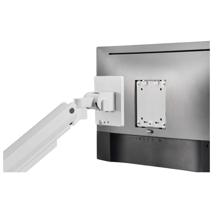 Equip 650181 Supporto Monitor da Scrivania Heavy Duty 17'' 49'' VESA 75x75 100x100 20 Kg Rotazione 360° colore Bianco