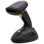 Equip 351026 Lettore di Codici a Barre Portatile 1D 2D LED Wireless 200 m IP54 Batteria 1500 mAh colore Nero