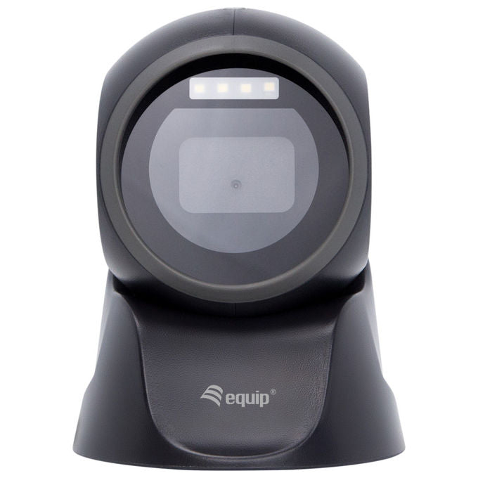 Equip 351027 Lettore di Codici a Barre Fisso 1D 2D USB LED IP54 150 letture-s colore Nero