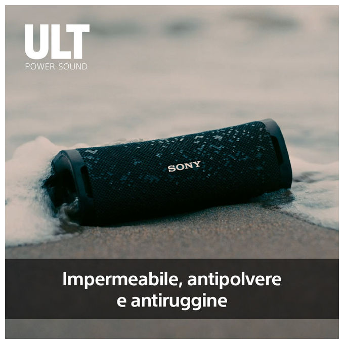 Sony SRSULT10W.CE7 ULT FIELD 1 Altoparlante Portatile Bluetooth 30 W IP67 Batteria 12 h colore Bianco