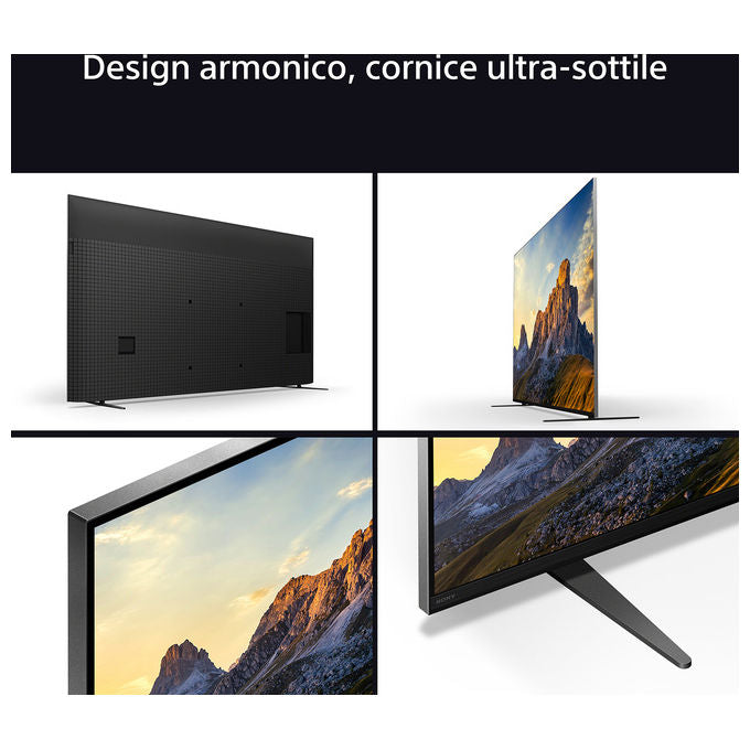 Sony K75XR70PAEP BRAVIA 7 Smart TV QLED Mini LED 75'' 4K HDR 120Hz Google TV Dolby Vision Atmos colore Nero