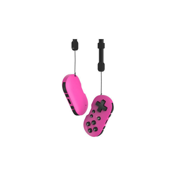 Crkd 24-AT-HP Atom Gamepad Digitale USB Bluetooth 5.0 15 tasti Nintendo Switch PC Android iOS colore Rosa