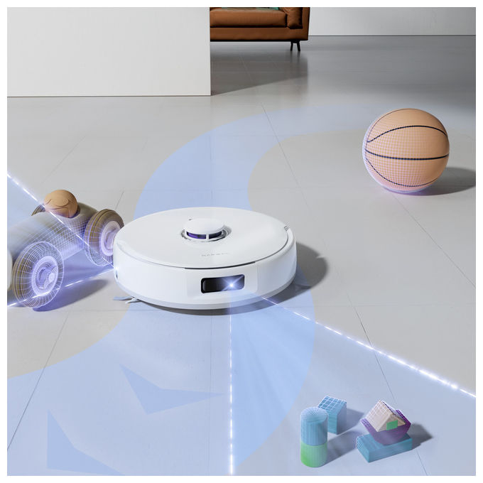 Narwal FREO X ULTRA Robot Aspirapolvere Lavapavimenti LiDAR 8200 Pa 1 L autonomia 210 min Wi-Fi mappatura 3D colore Bianco
