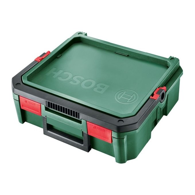 Bosch 1600A01SR4 SystemBox Armadietto Portaoggetti Rettangolare in Polipropilene PP Impilabile Combinabile 15 Kg Verde