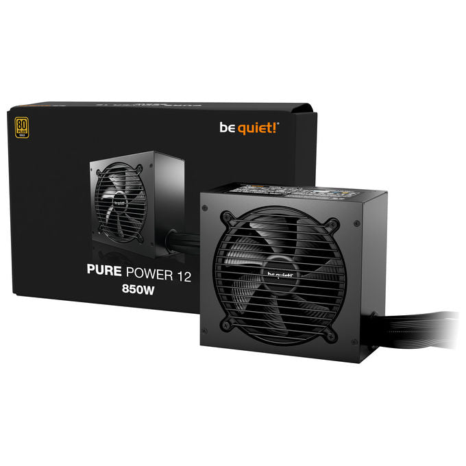 Be quiet! BP004EU PURE POWER 12 850W Alimentatore per Computer 850 W 80 PLUS Gold ATX Nero