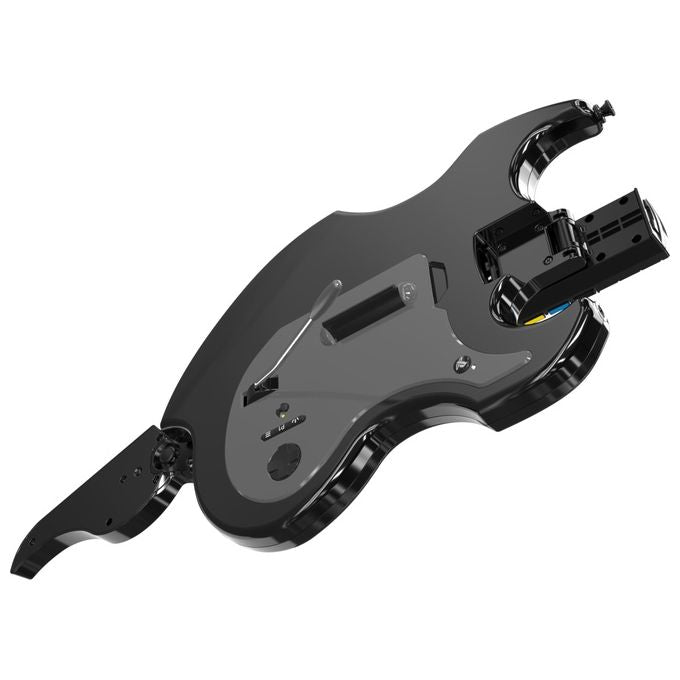 PDP 052-024-BK Riffmaster Chitarra Wireless per PC PlayStation 4 PlayStation 5 Batteria Ricaricabile Fino a 36 Ore colore Nero Grigio
