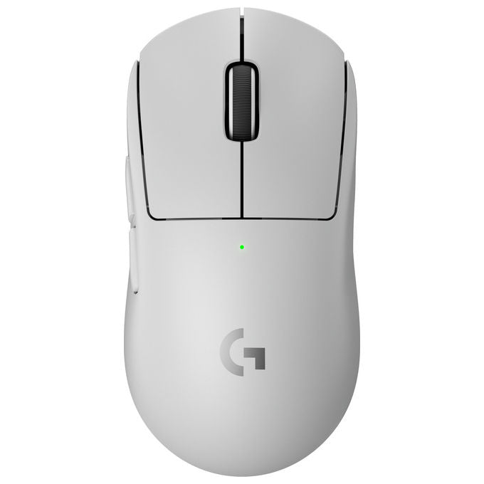 Logitech G 910-006638 PRO X SUPERLIGHT 2 Mouse Gaming Wireless 32000 DPI 2000 Hz 0,5 ms Peso 60 g colore Bianco