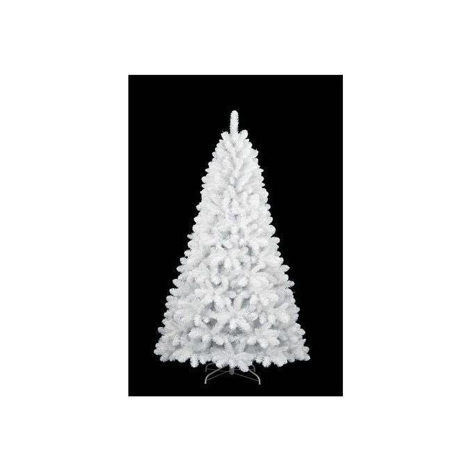 Amicasa PVCePE SAPPADA Albero di Natale Artificiale 1042 Punte in PE e PVC colore Bianco