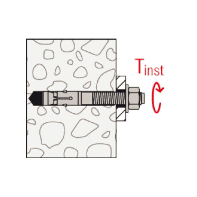 Fischer Bolt Anchor FBZ 12-10 Tasselli 20 Pezzi