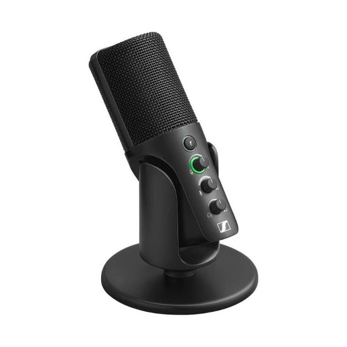 Sennheiser 700065 Profile Microfono a Condensatore USB-C Cardioide PlugandPlay 24bit 48kHz con Supporto da Tavolo colore Nero