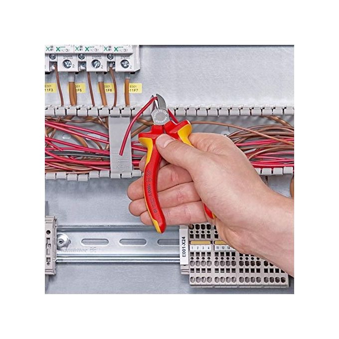 Knipex tronchese laterale per meccanica cromato 125 mm