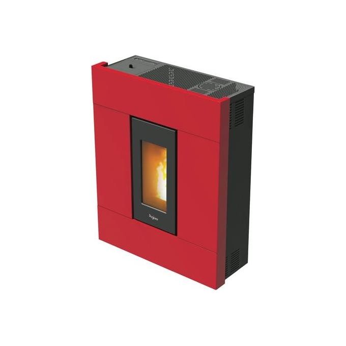 Pegaso 7019031 Stufa a pellet Pegaso Tabla Rosso colore Rosso