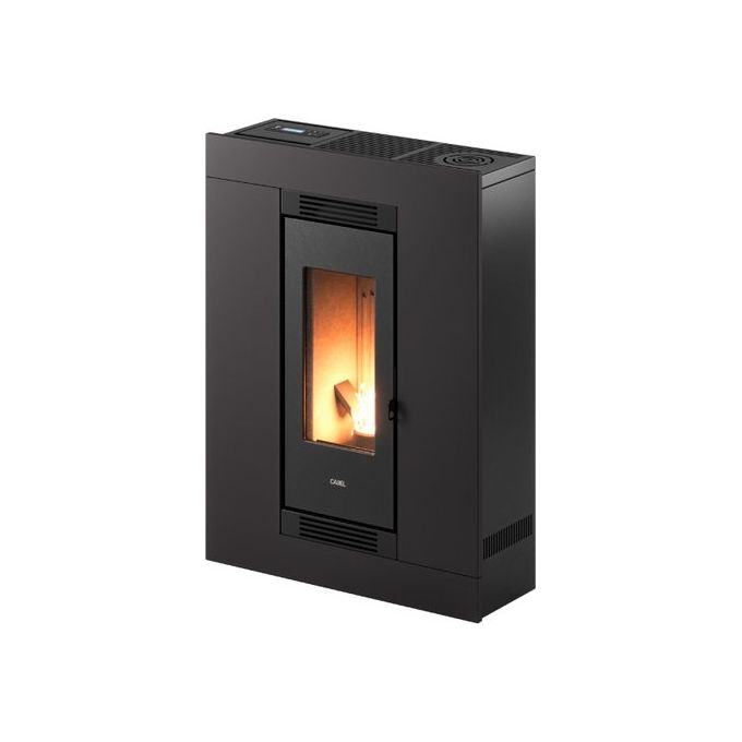 Cadel 7023040 Luce Plus 9 Stufa a Pellet 8.5 kW Classe A+ volume 238 m² colore Antracite