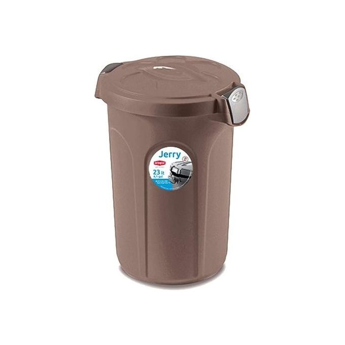 Stefanplast Bidone Gerry 23 Litri Tortora