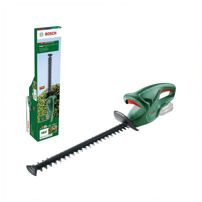 Bosch 0600849M01 EasyHedgeCut Tagliasiepi a batteria 18 V 52 cm 15 mm 2400 corse-min colore Nero Verde