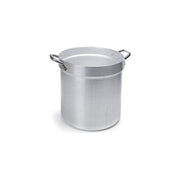 Ballarini 7061 Serie 7000 Colapasta Cilindrico in Alluminio Puro 99% con Maniglie in Acciaio Inox Diametro 32 cm Altezza 31 cm colore Argento