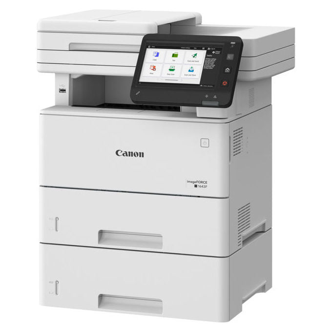 Canon ImageForce 1643, multifunzione laser monocromatico, 43 ppm, senza toner iniziale