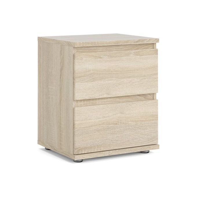Tvilum 71092AK NOVA Comodino con 2 Cassetti in Rovere 40 2x34x48 2 cm colore Rovere