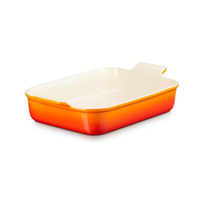 Le Creuset 0843251102785 Tradition Pirofila rettangolare in stoneware 2.4 L colore Arancio