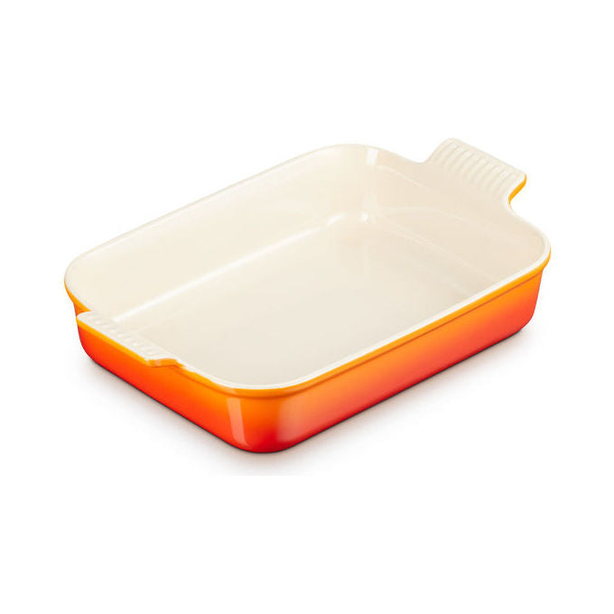 Le Creuset 0843251102785 Tradition Pirofila rettangolare in stoneware 2.4 L colore Arancio