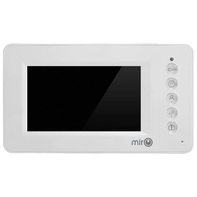 PROXE 620204 VIDEOCITOFONO MONO FAMILIARE 2 FILI SCHERMO 4.3'' colore Bianco