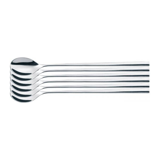 Jura 67386 Cucchiaio da Caffe' Acciaio Inox 6 Pezzi colore Acciaio Inox