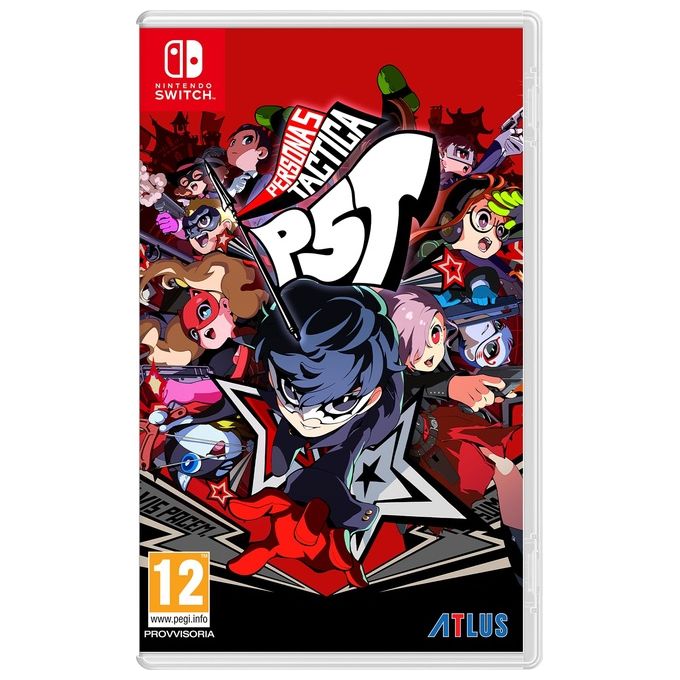 Atlus PERSONA5TACTICALAUNCHE DITION Persona 5 Tactica Launch Edition Videogioco per Nintendo Switch Lingua Italiana PEGI 12 colore Nero